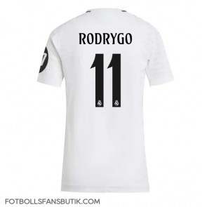 Real Madrid Rodrygo Goes #11 Replika Hemmatröja Damer 2024-25 Kortärmad